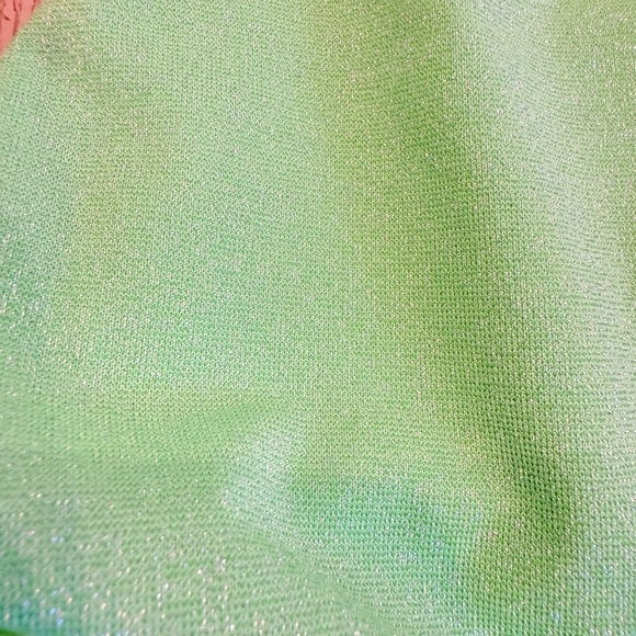 Becca Shimmer One Shoulder Asymmetrical One Piece Swimsuit in Seafoam Green NWT - Picture 9 of 11